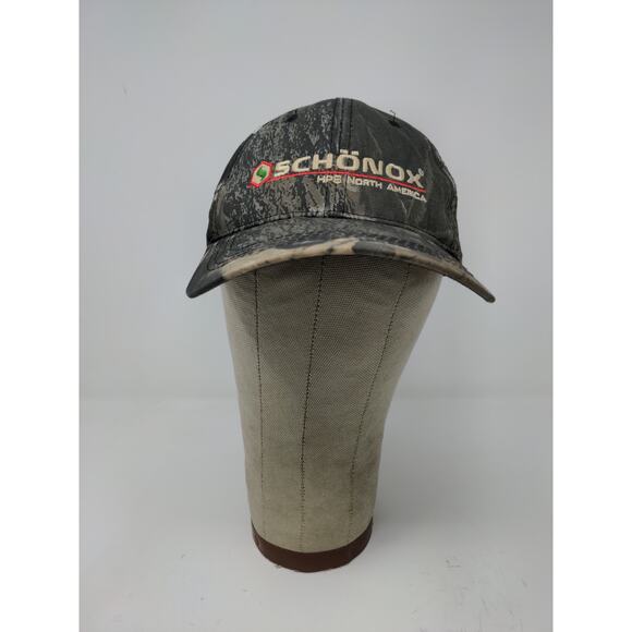 Schonox HPS North America Camo Strapback Hat OSFM Embroidered Logo OC Cap - Picture 2 of 10